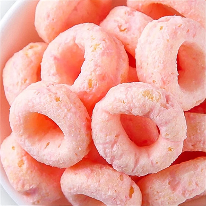 Strawberry Corn Circles