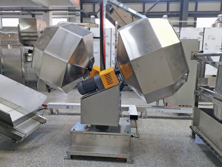 Rotary head seasoning machine
