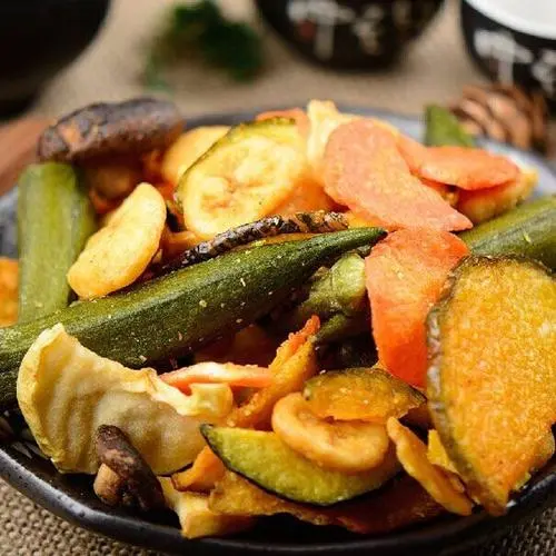 Vacuum Fried Vegetable Chips Process Machine